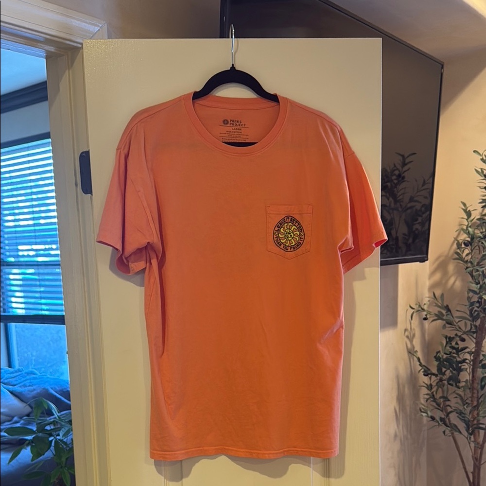 Orange Graphic T-Shirt